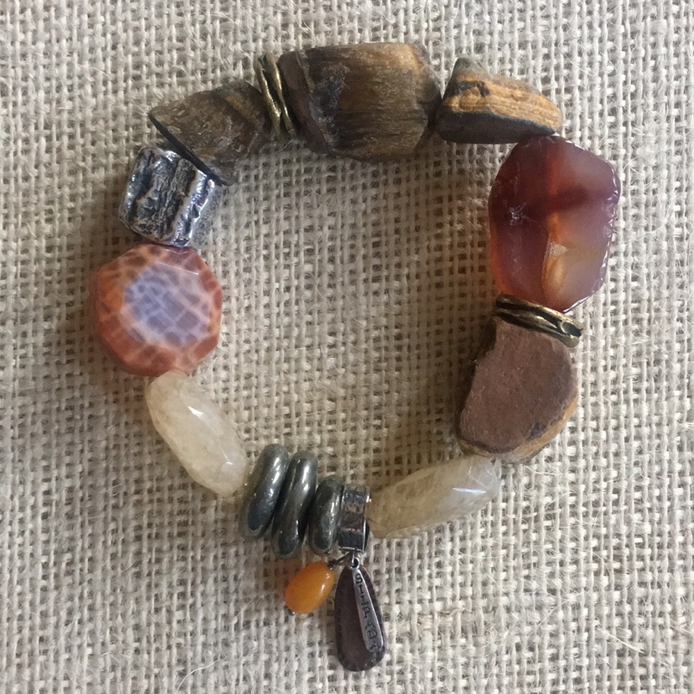 Silpada Heat Wave stretch bracelet